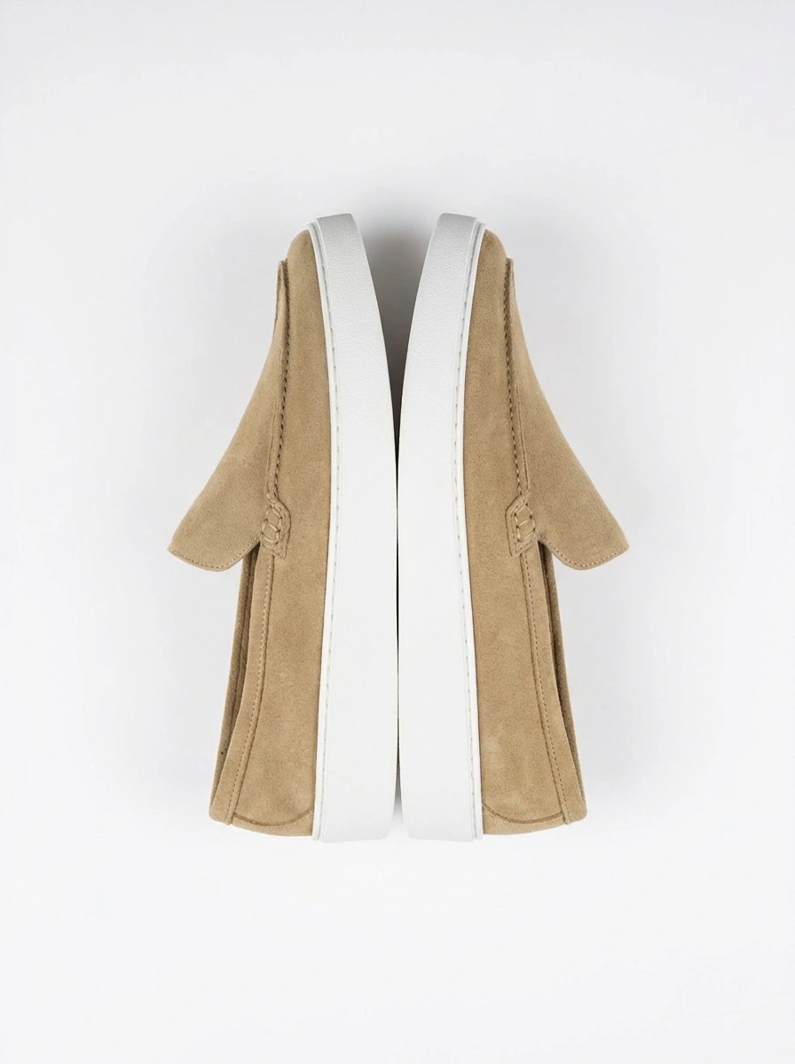 Slip-on Beige - Vue côté gauche